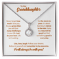 HeartStrings - Eternal Hope Necklace - Granddaughter I Will Always Be With You