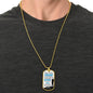 HeartArt - Graphic Dog Tag Necklace - Happy Birthday Dad, Love Your Son