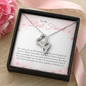 HeartStrings - Heart-to-heart Pendant Necklace - Best Friend I Cherish You