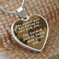 HeartArt - Graphic Heart Necklace - Falling In Love with You