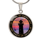 HeartArt - Graphic Circle Necklace - My Mother, My Guiding Light