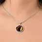 HeartArt - Graphic Circle Necklace - My Son is a Firefighter