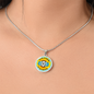 HeartArt - Graphic Circle Necklace - Mom, You Are My Sunshine