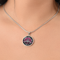 HeartArt - Graphic Circle Necklace - To My Mom