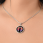 HeartArt - Graphic Circle Necklace - My Mother, My Guiding Light
