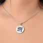 HeartArt - Graphic Circle Necklace - I Once Protected Her Proud Air Force Mom