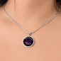 HeartArt - Graphic Circle Necklace - Love Between Mother & Son