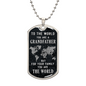 HeartArt - Graphic Dog Tag Necklace - Grandfather