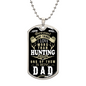 HeartArt - Graphic Dog Tag Necklace - Hunter Dad