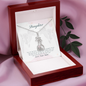 HeartStrings - Giraffe Necklace - Daughter Gift of You
