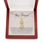 HeartStrings - Giraffe Necklace - Best Friend Beautiful Impact