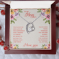 HeartStrings - Forever Love Necklace - Mom Guiding Me
