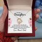 HeartStrings - Forever Love Necklace - Daughter Little Girl You Once Were