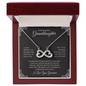 HeartStrings - Endless Love Necklace - Granddaughter Love You For The Rest of My Life