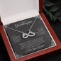 HeartStrings - Endless Love Necklace - Granddaughter Love You For The Rest of My Life