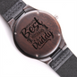 Heart of Time - Wood Engraved Watch - World's Best Husband & Daddy