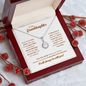 HeartStrings - Eternal Hope Necklace - Granddaughter I Will Always Be With You