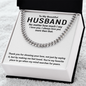 HeartStrings - Cuban Link Chain - Husband Always Love You More Than That