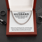 HeartStrings - Cuban Link Chain - Husband Always Love You More Than That