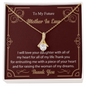 HeartStrings - Alluring Beauty Necklace - Mother In Law I Will Love Your Daughter