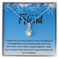 HeartStrings - Alluring Beauty Necklace - Friend I Appreciate You