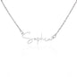 HeartCalligraphy - Personalized Signature Style Custom Name Necklace