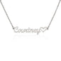 HeartCalligraphy - Personalized Heart Name Necklace