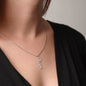 HeartCalligraphy - Custom Vertical Name Necklace