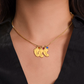 HeartScriptions - Engraved Baby Feet Necklace with Birthstone