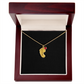 HeartScriptions - Engraved Baby Feet Necklace with Birthstone
