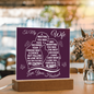 HeartWork - Acrylic Square Plaque - Wife Meeting Your Was Fate