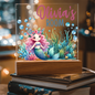 HeartWork - Acrylic Square Plaque - Mermaid Room (Personalized)