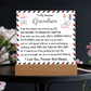HeartWork - Acrylic Square Plaque - Grandson My Greatest Blessings