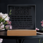 HeartWork - Acrylic Square Plaque - Son Light of Our Lives