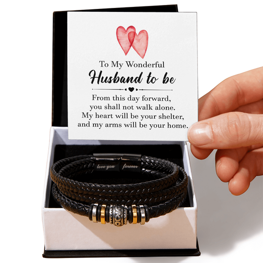 HeartStrings - Love You Forever Bracelet - Husband To Be