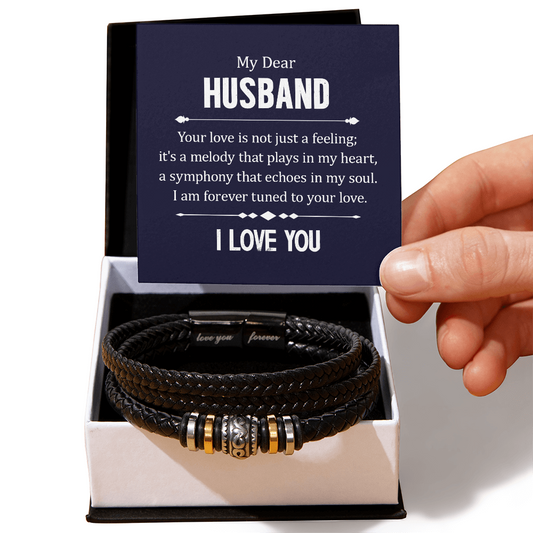HeartStrings - Love You Forever Bracelet - My Dear Husband