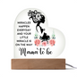 HeartWork - Acrylic Heart Plaque - Mama To Be
