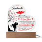 HeartWork - Acrylic Heart Plaque - Soulmate Best Thing That Ever Happen To Me