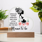 HeartWork - Acrylic Heart Plaque - Mama To Be