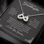 HeartStrings - Endless Love Necklace - Granddaughter Love You For The Rest of My Life