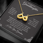 HeartStrings - Endless Love Necklace - Granddaughter Love You For The Rest of My Life