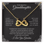 HeartStrings - Endless Love Necklace - Granddaughter Love You For The Rest of My Life
