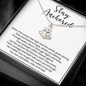 HeartStrings - Anchor Pendant Necklace - Stay Anchored