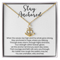 HeartStrings - Anchor Pendant Necklace - Stay Anchored
