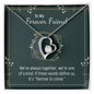 HeartStrings - Forever Love Necklace - Forever Friend Partners in Crime