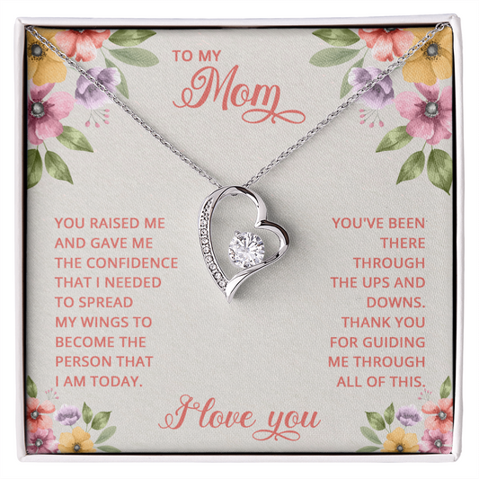 HeartStrings - Forever Love Necklace - Mom Guiding Me