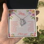 HeartStrings - Forever Love Necklace - Mom Guiding Me