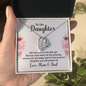HeartStrings - Forever Love Necklace - Daughter Little Girl You Once Were