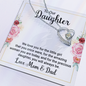 HeartStrings - Forever Love Necklace - Daughter Little Girl You Once Were
