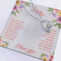 HeartStrings - Forever Love Necklace - Mom Guiding Me